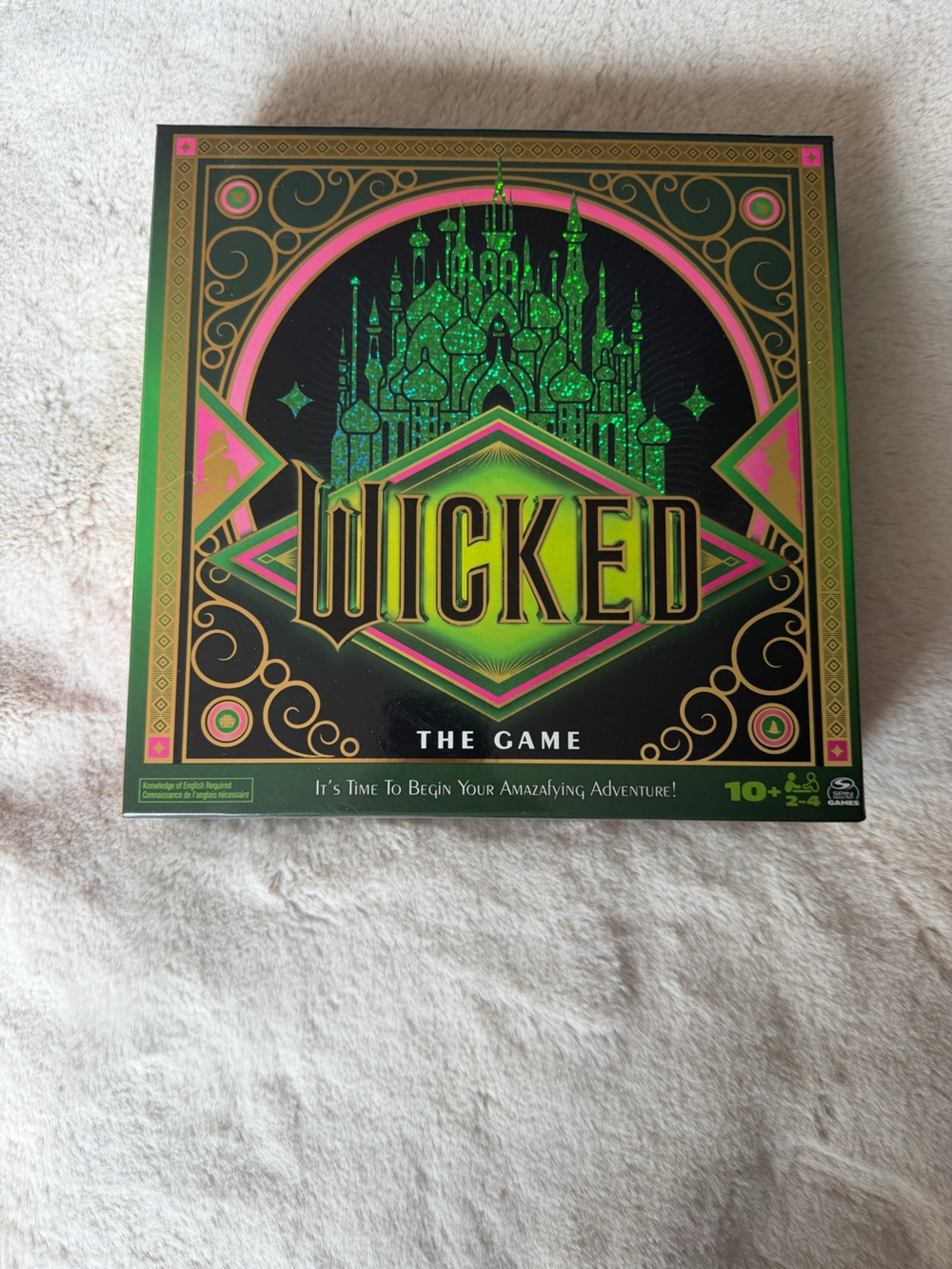 Wicked Board Game - Neon Green & Black